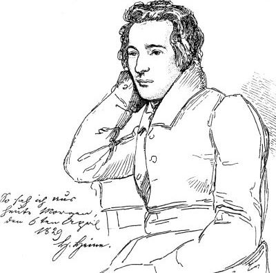 Heinrich Heine im Jahre 1829