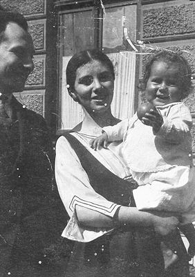 Hermann Gradnauer mit Ehefrau Hilde und Tochter Judith